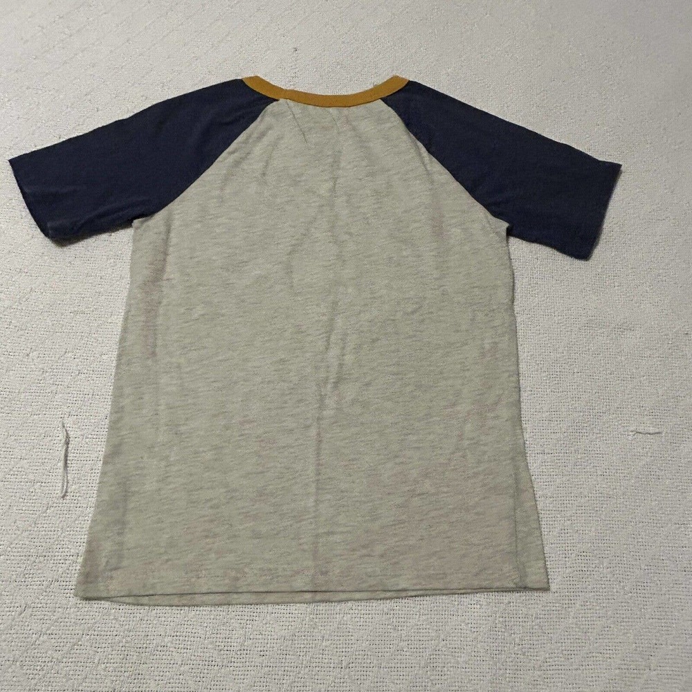 Marvel Superhereos Boys Size 8 Gray T-shirt Capt. America, Iron man, Thor - Picture 10 of 11
